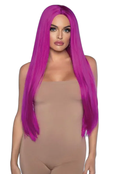 Парик Leg Avenue 33″ Long straight center part wig Raspberry
