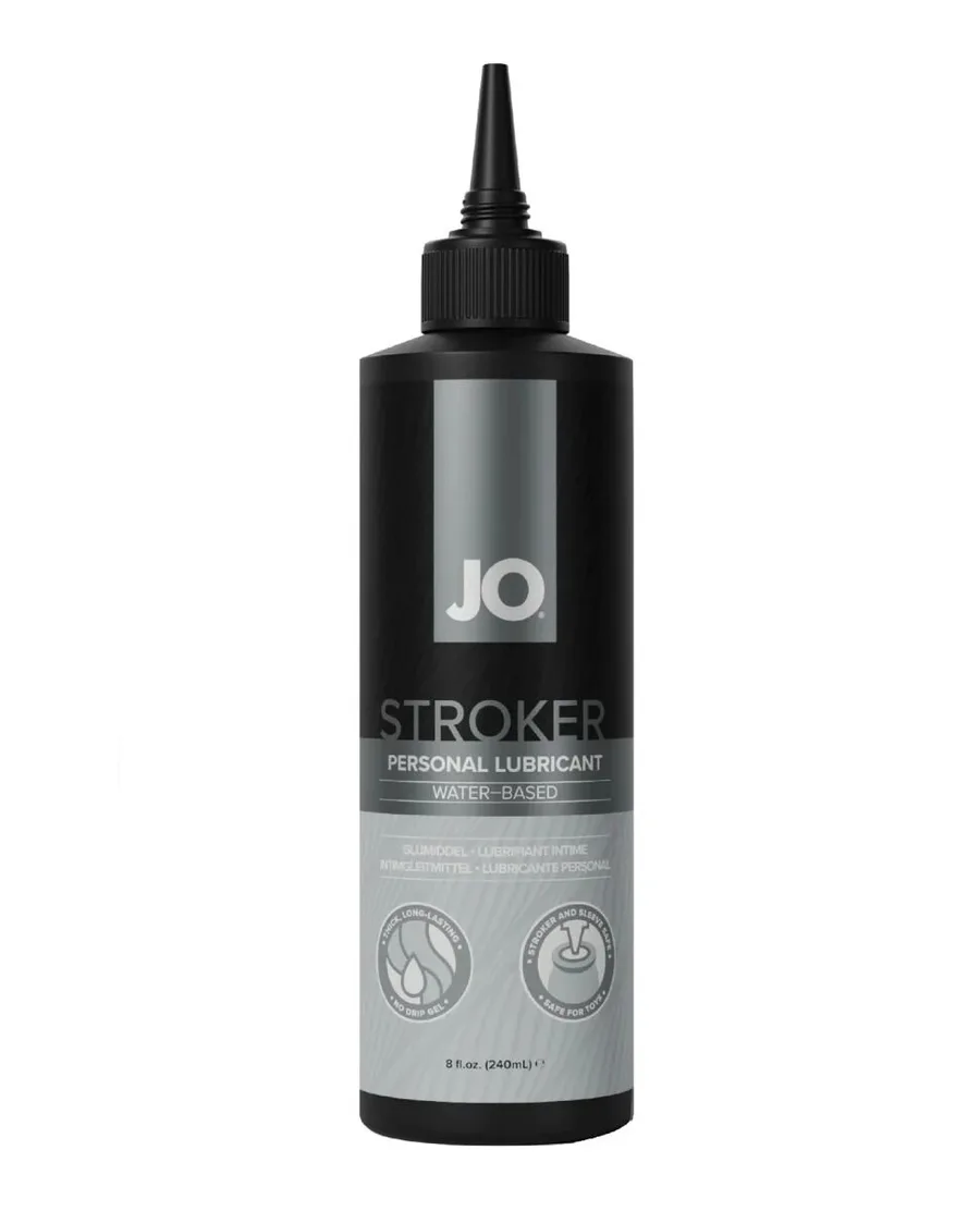 Лубрикант для мастурбаторів JO Stroker Lubricant 240 мл, на водній основі, густий, з аплікатором
