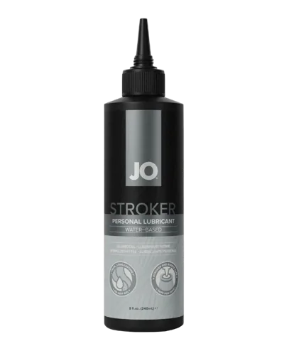 Лубрикант для мастурбаторов JO Stroker Lubricant 240 мл, на водной основе, густой, с аппликатором