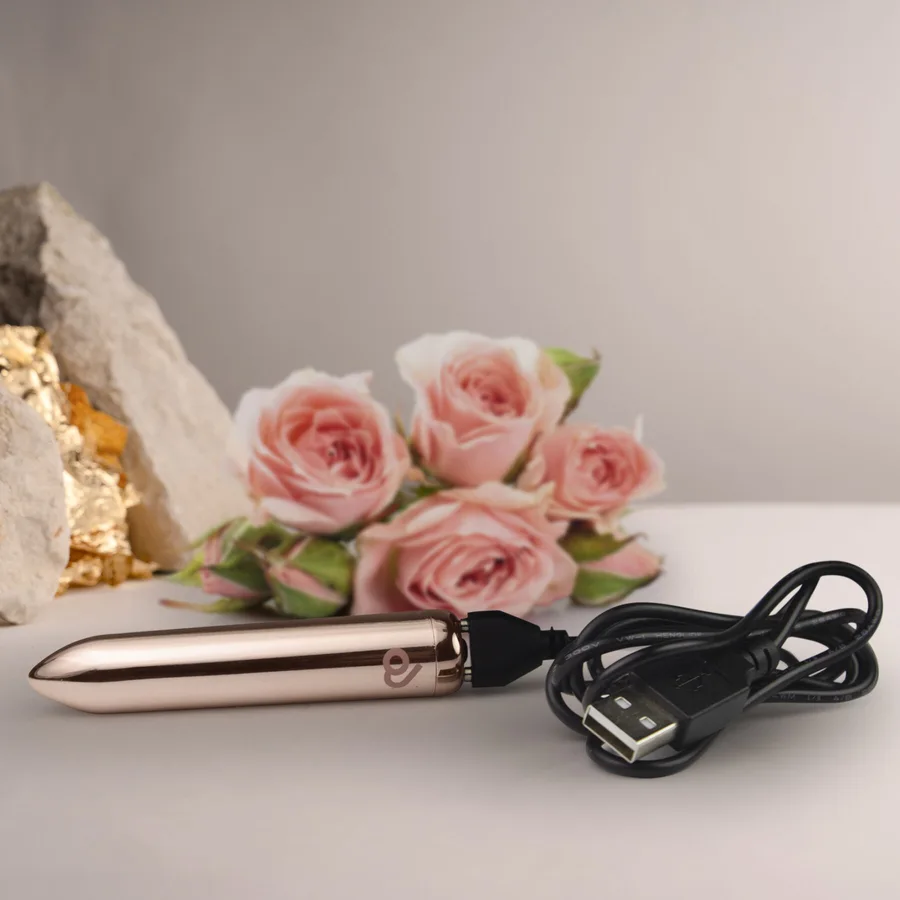 Вибропуля Rocks Off Bullet Golden Rose 16 Settings