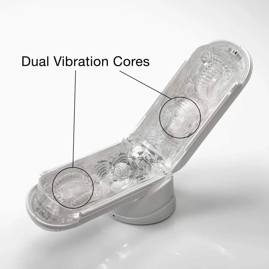Мастурбатор Tenga Flip Zero Gravity Electronic Vibration White