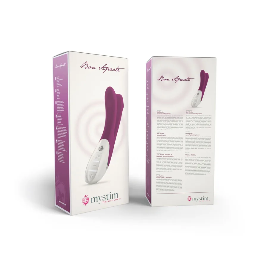 Вібратор Mystim Bon Aparte oh so aubergine