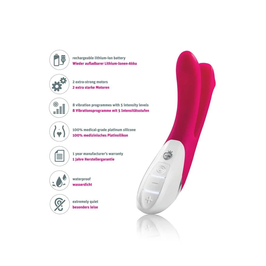 Вібратор Mystim Bon Aparte Pink
