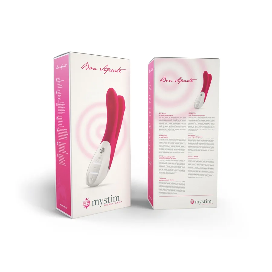 Вібратор Mystim Bon Aparte Pink