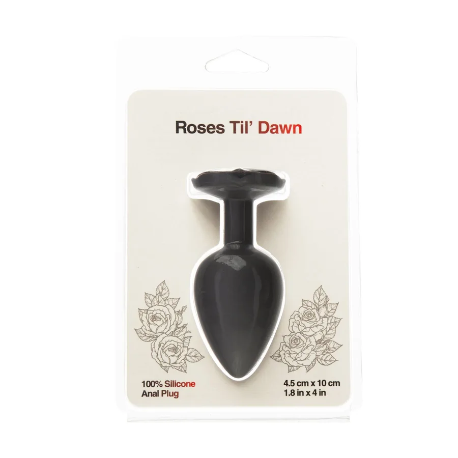 Анальная пробка BMS Roses Til’ Dawn Silicone Anal Plug Large