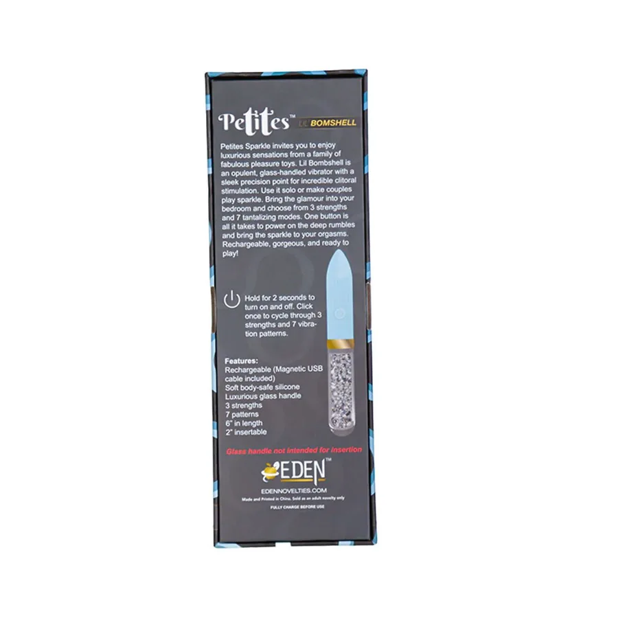 Вибратор Petites Lil’ Bombshell Vibrator - Blue