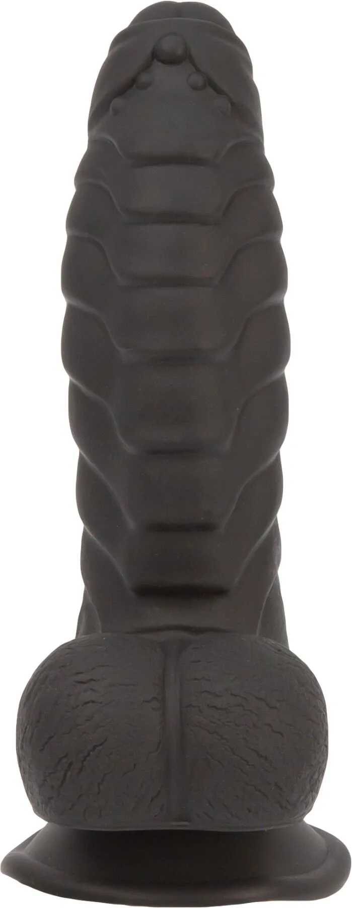 Фалоімітатор ADDICTION Ben 7" Dildo With Balls Black, віброкуля в подарунок