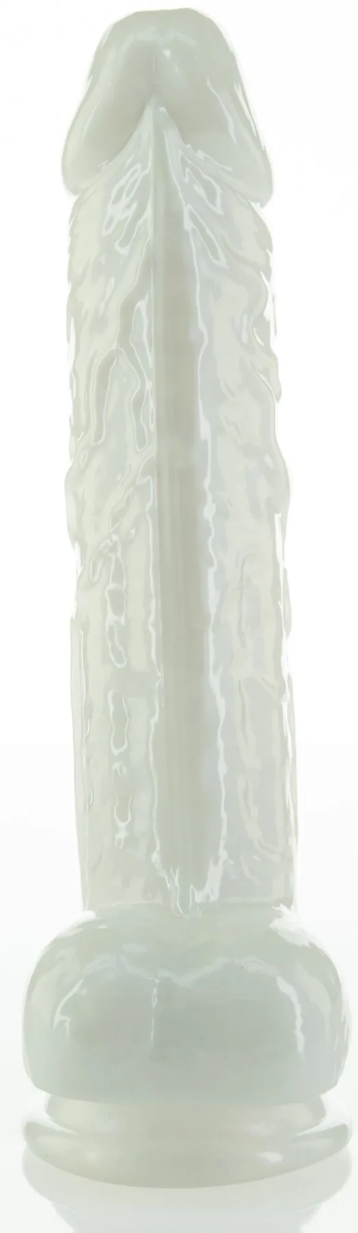 Фаллоимитатор ADDICTION Pearl 8.5" Dildo with Balls, вибропуля в подарок