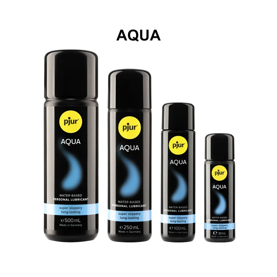 Лубрикант на водній основі pjur Aqua 30 мл, ефект оксамитової шкіри без прилипання