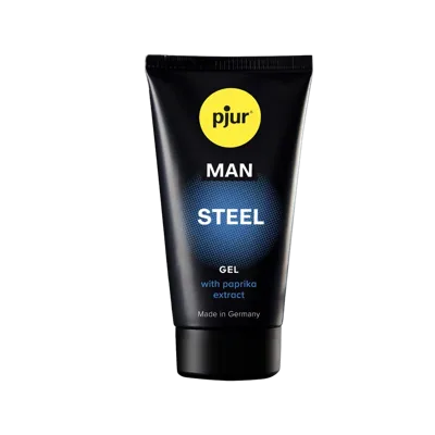 Гель-стимулятор для пениса pjur MAN Steel Gel 50 мл, с экстрактом паприки и ментолом