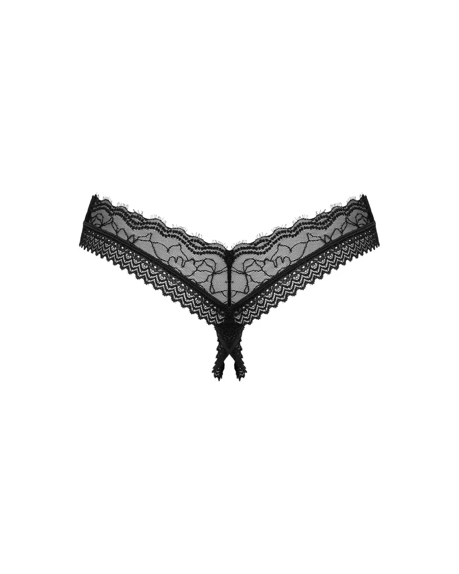 Трусики Obsessive Medilla crotchless thong XS/S