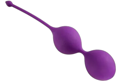 Вагінальні кульки Alive U-Tone Balls Purple, діаметр 3,5 см, вага 77 г