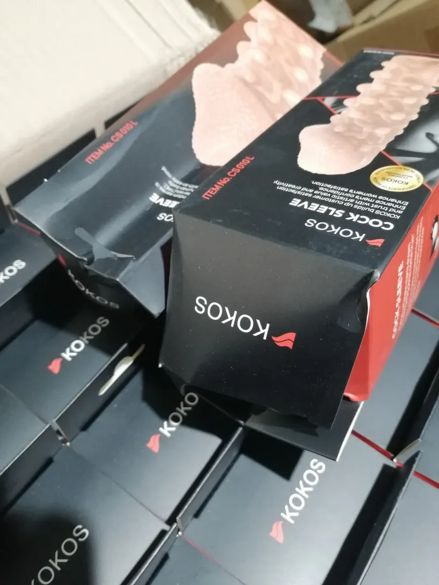 Насадка на член Kokos Cock Sleeve CS 001 L (м'ята упаковка!!!)