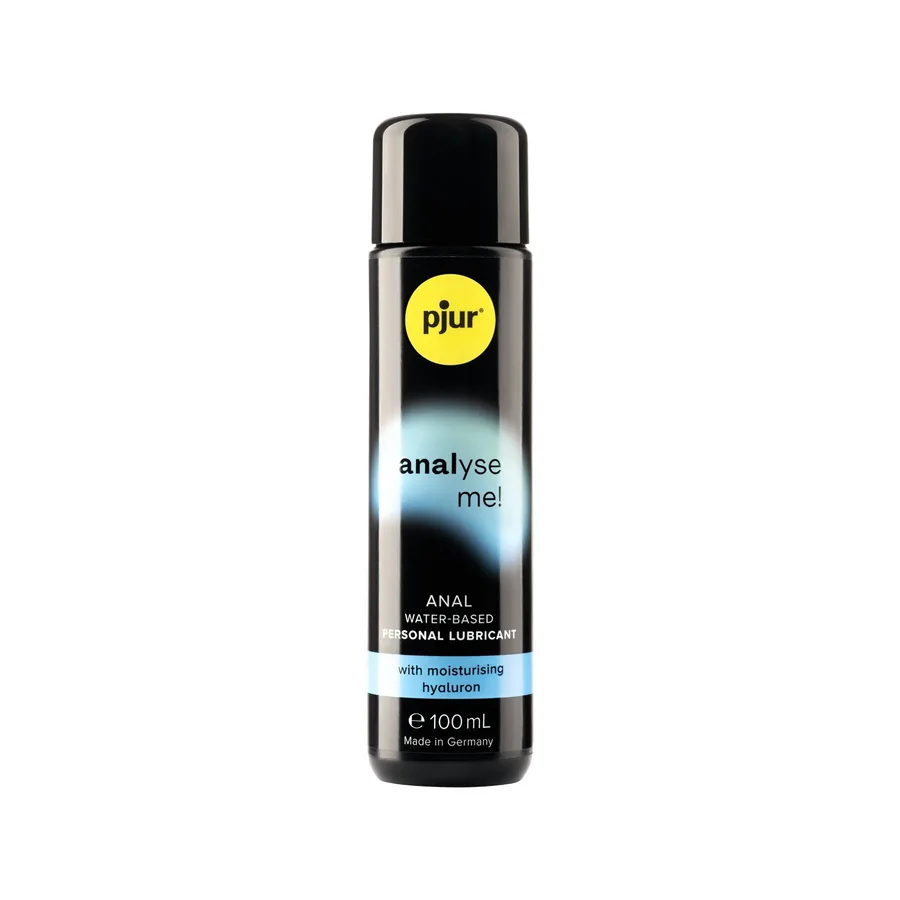 Анальний лубрикант pjur analyse me! Moisturising 100 мл, на водній основі, з гіалуроном