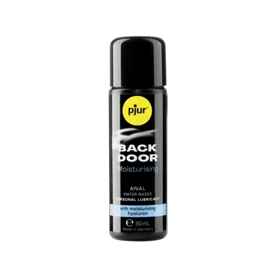 Анальний лубрикант pjur BACK DOOR Moisturising 30 мл, на водній основі, з гіалуроном, ефект силікону