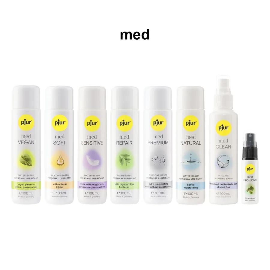 Очищающий спрей pjur med Clean Spray 100 мл, для нежной кожи и игрушек, антибактериальный