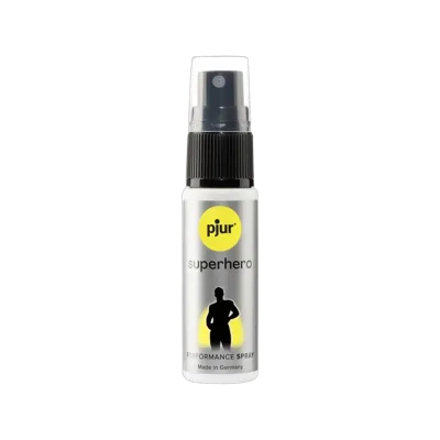 Спрей-пролонгатор pjur Superhero Performance Spray 20 мл, всотується в шкіру, природні компоненти