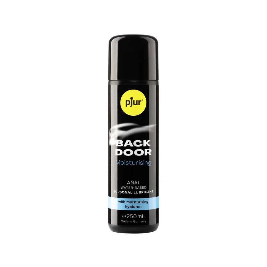 Анальный лубрикант pjur BACK DOOR Moisturising 250 мл, на водной основе, с гиалуроном, эффект силикона