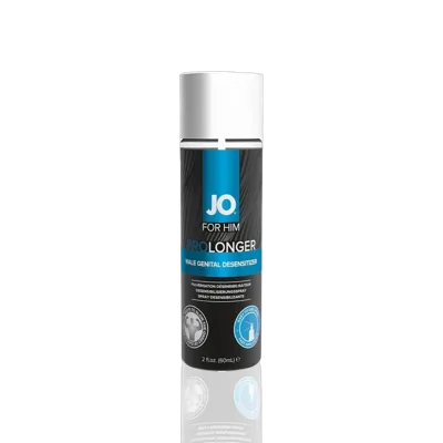 Пролонгувальний спрей JO Prolonger Spray with Benzocaine (60 мл) не містить мінеральних масел