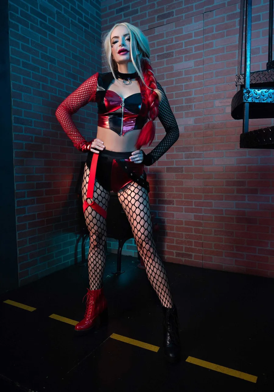 Эротический костюм Leg Avenue Crime Spree Sweetie Costume S, топ, шорты