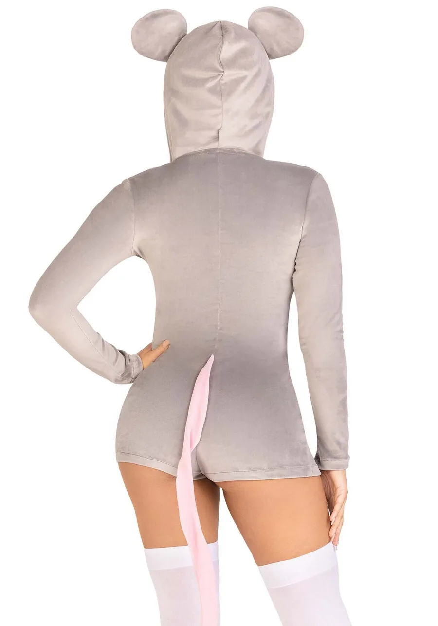 Комбінезон-костюм миші Leg Avenue Comfy Mouse M, з капюшоном