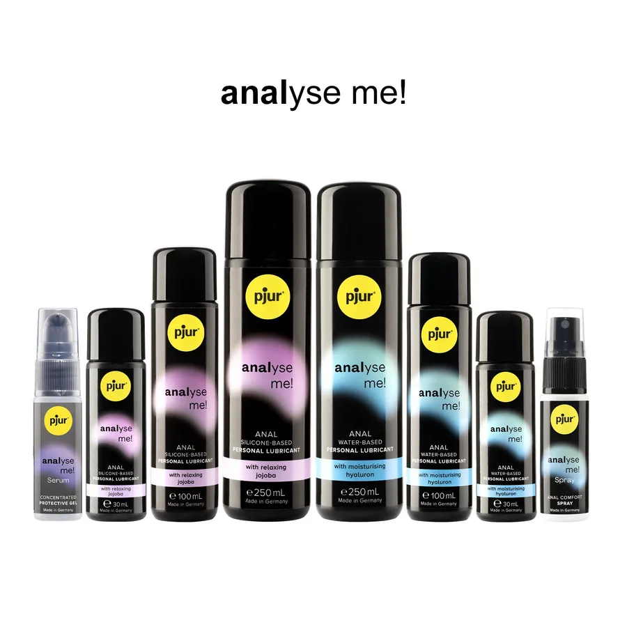Анальний лубрикант pjur analyse me! Moisturising 30 мл, на водній основі, з гіалуроном