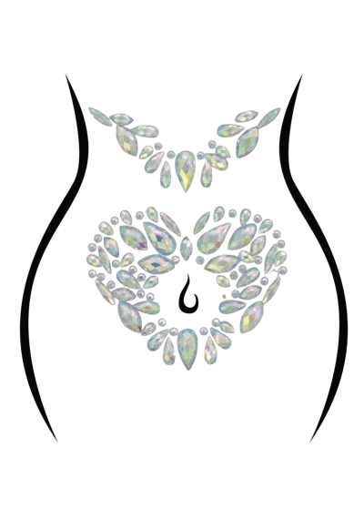 Стразы-украшения для тела Leg Avenue Novalie body jewels sticker, наклейки