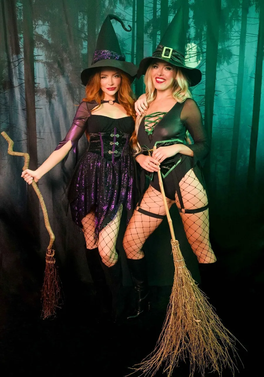 Костюм ведьмы Leg Avenue Mystical Witch XL, платье, шляпа