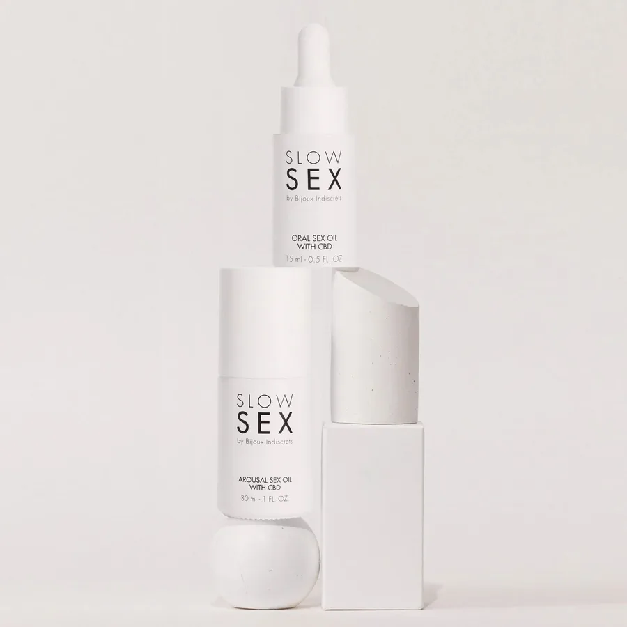 Олія для збудження Bijoux Indiscrets SLOW SEX Arousal Sex Oil CBD (30 мл)