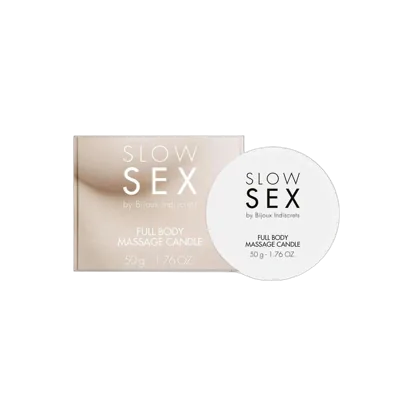 Массажная свеча Bijoux Indiscrets SLOW SEX Massage Candle (50 г)