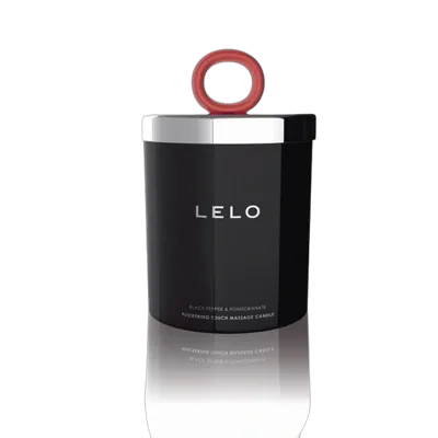 Массажная свеча LELO Massage Candle Black Pepper & Pomegranate, соевый воск, 36 часов горения