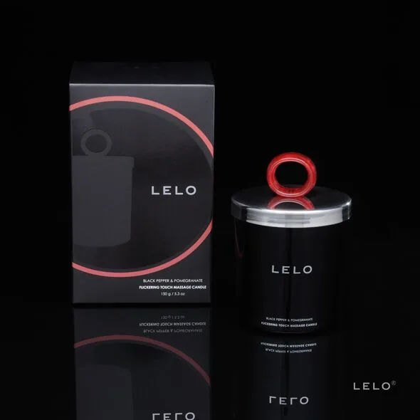 Массажная свеча LELO Massage Candle Black Pepper & Pomegranate, соевый воск, 36 часов горения