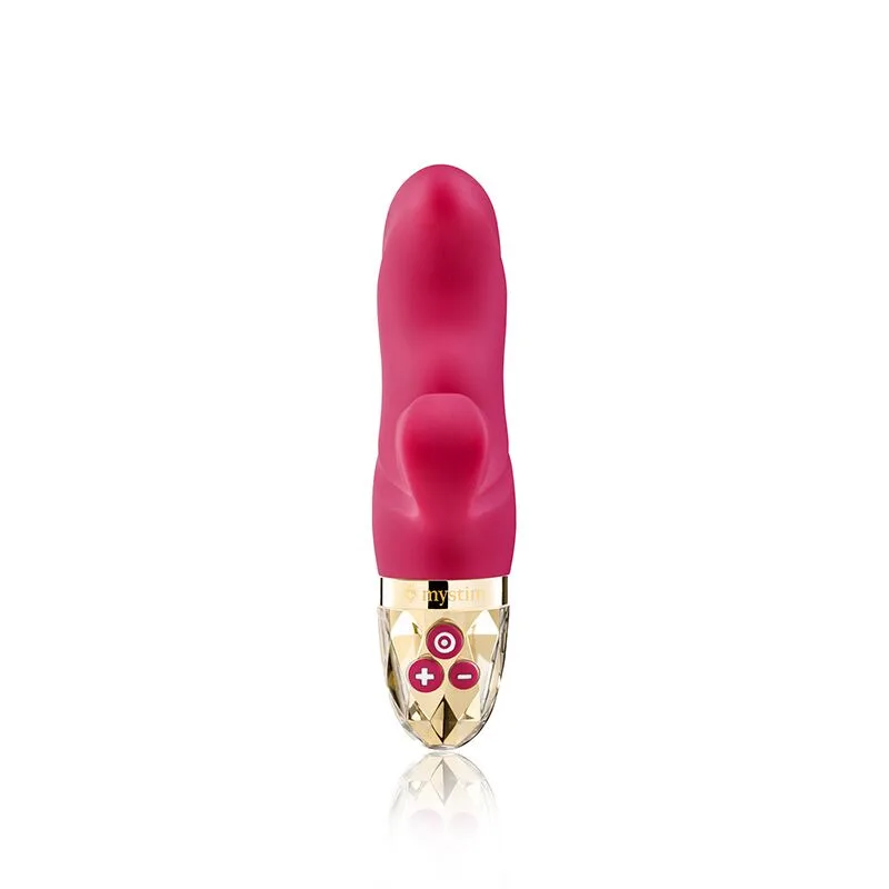 Вибратор-кролик Mystim Hop Hop Bob Fuchsia, мощный мотор, 8 режимов