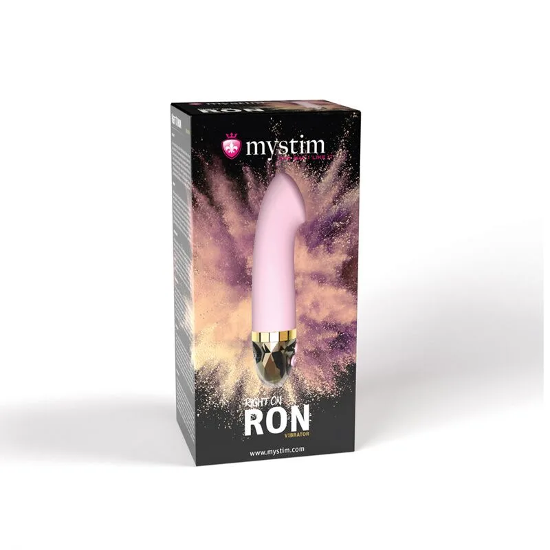 Вібратор для точки G Mystim Right on Ron Rose, 8 режимів, дуже потужний