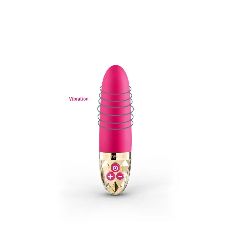 Вибратор Mystim Sleak Freak Pink, 8 режимов, внутренняя и внешняя стимуляция