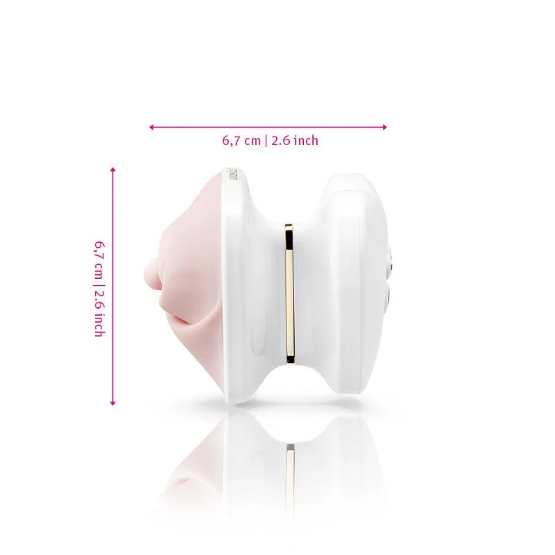 Вибратор для клитора Mystim Heart´s Desire White, 8 режимов, очень мощный