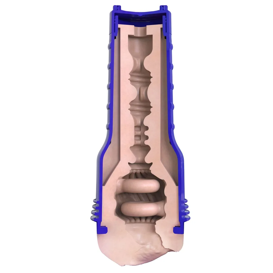 Мастурбатор-вагина Fleshlight Boost Bang Light Medium Flesh, плавающие кольца Turbo Tech