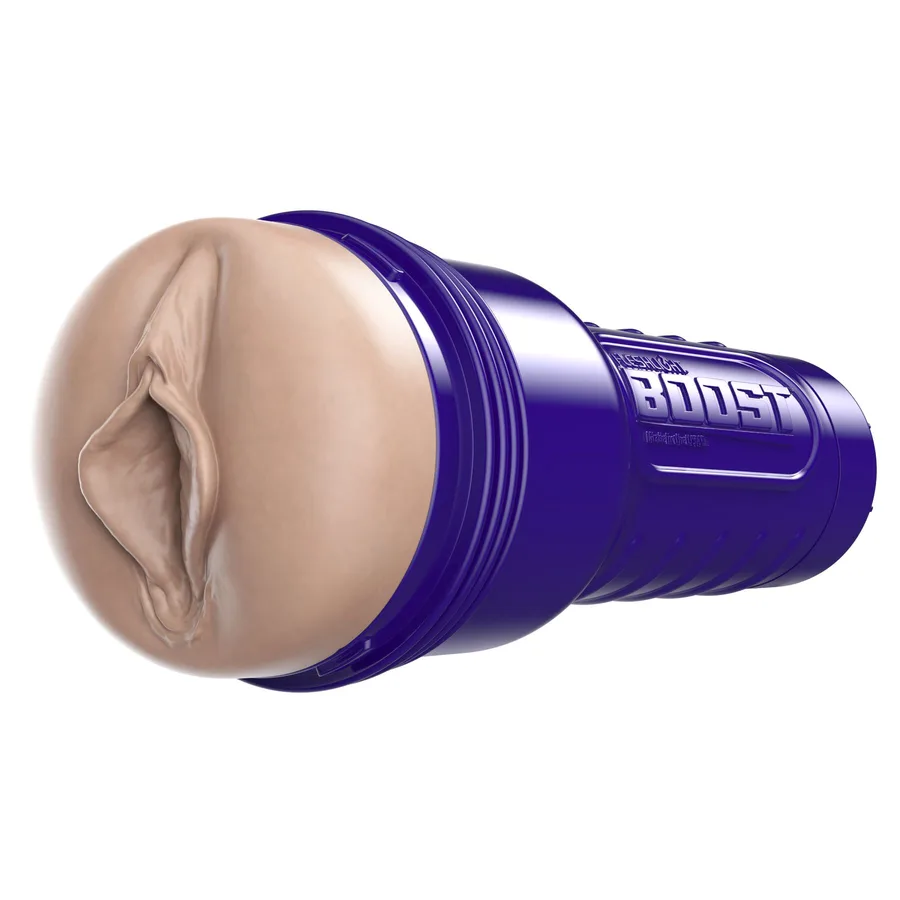 Мастурбатор-вагина Fleshlight Boost Bang Light Medium Flesh, плавающие кольца Turbo Tech