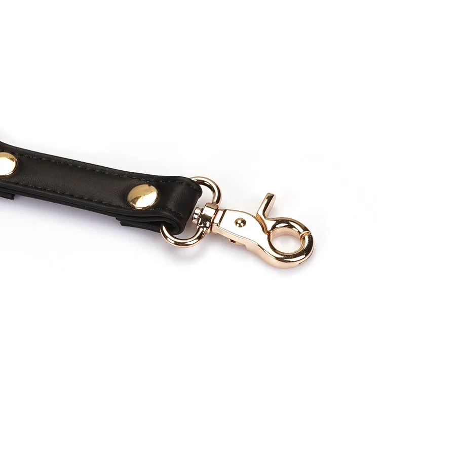 Крестовина Liebe Seele Black Organosilicon Hogtie, экокожа
