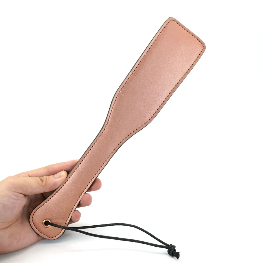 Паддл Liebe Seele Rose Gold Memory Paddle, обтянут натуральной кожей, розовое золото