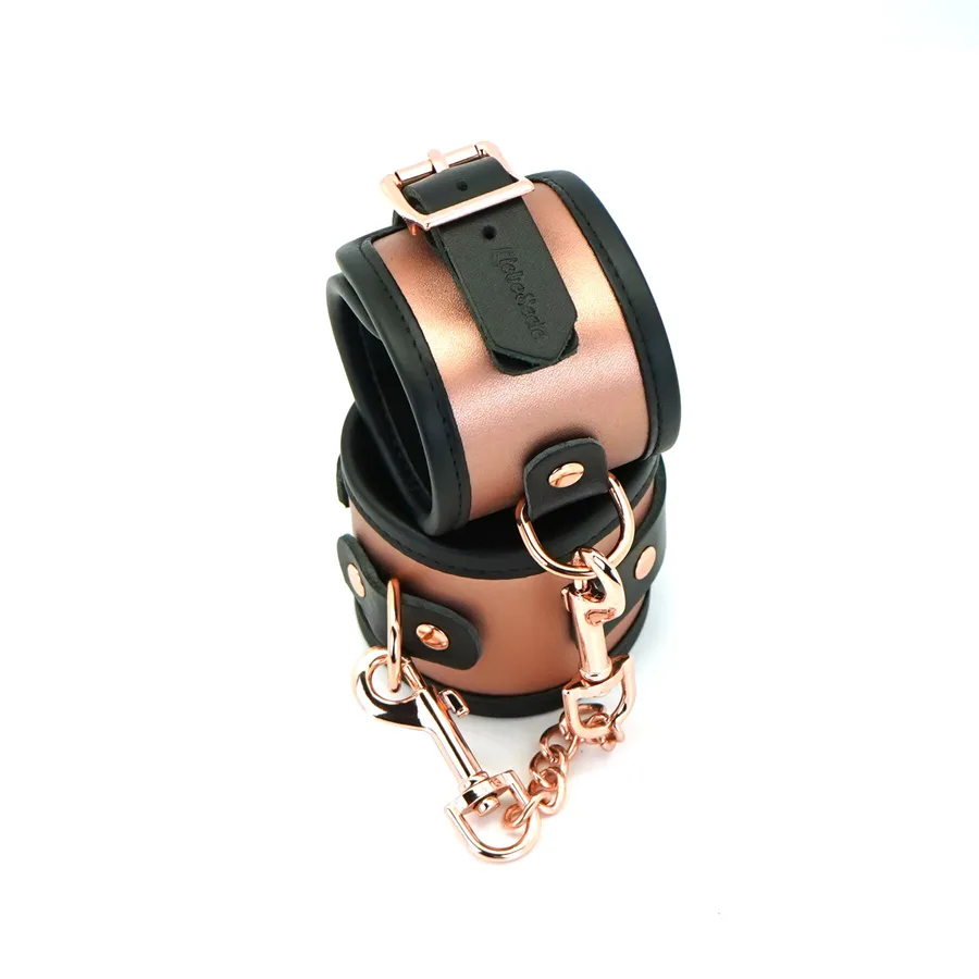 Наручники Liebe Seele Rose Gold Memory Wrist Cuff, натуральна шкіра, золото рожеве