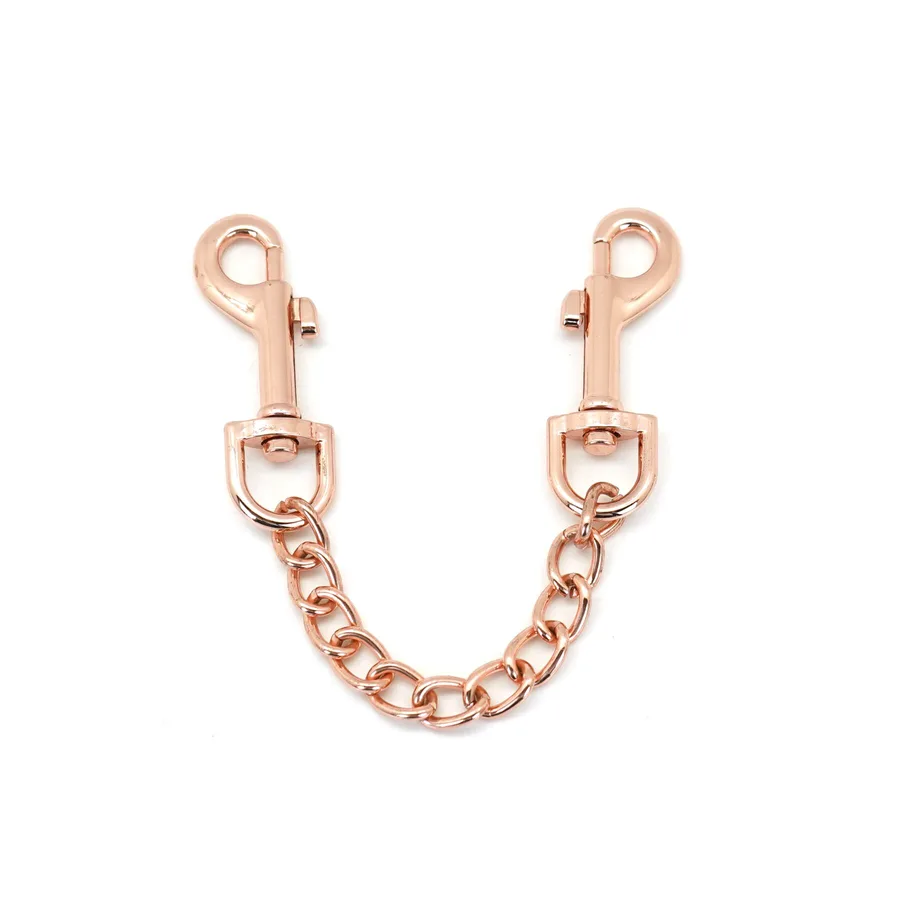 Поножи Liebe Seele Rose Gold Memory Ankle Cuffs, натуральная кожа, розовое золото
