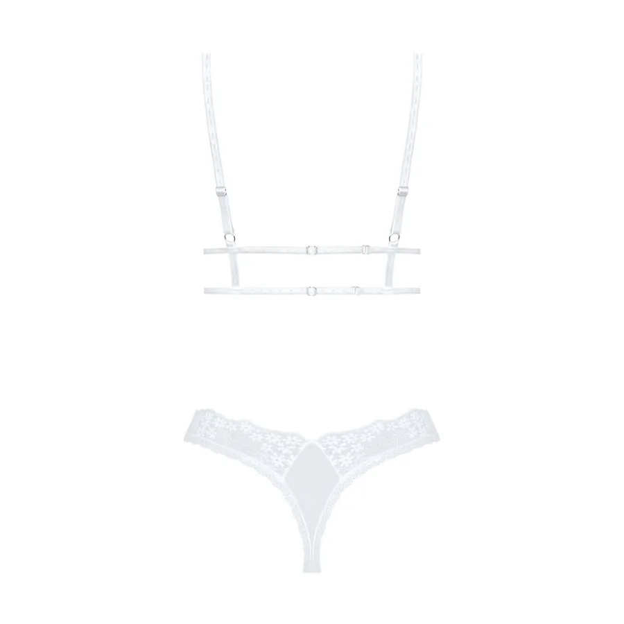 Эротический комплект Obsessive Heavenlly 2-pcs set M/L, бюстгальтер и танга