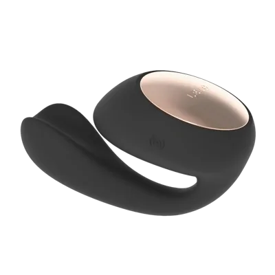Смарт-вібратор LELO Ida Wave Black, вагінально-кліторальний, технологія WaveMotion, 2 мотори
