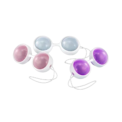 Набір вагінальних кульок LELO Beads Plus, діаметр 3,5 см, змінне навантаження 2х28, 2х37 та 2х60 г