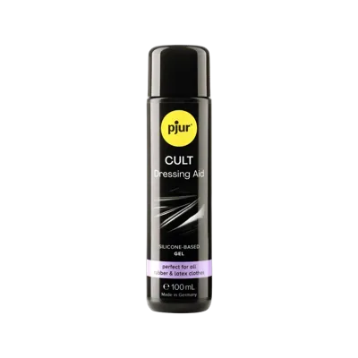 Смазка для латекса и резины pjur Cult Dressing Aid 100 мл, для облегчения надевания фетиш-нарядов