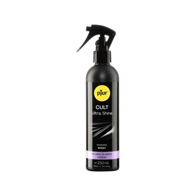Спрей для ухода за одеждой из резины и латекса pjur Cult Ultra Shine 250 мл, придает блеск