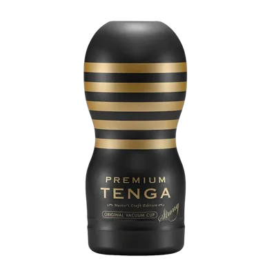 Мастурбатор Tenga Premium Original Vacuum Cup Strong (глибоке горло) з вакуумною стимуляцією
