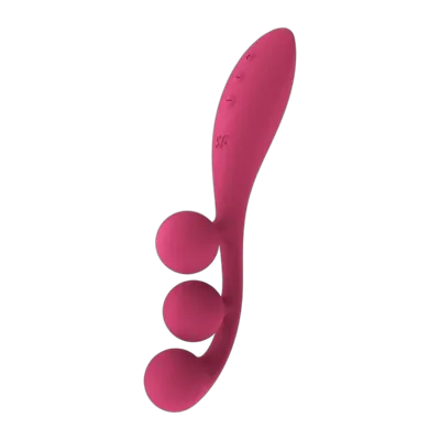Універсальний вібратор Satisfyer Tri Ball 1, 3 мотори, гнеться