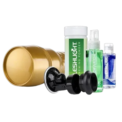 Мастурбатор Fleshlight STU Value Pack: присоска, змазка, очищувальний та відновлювальний засіб